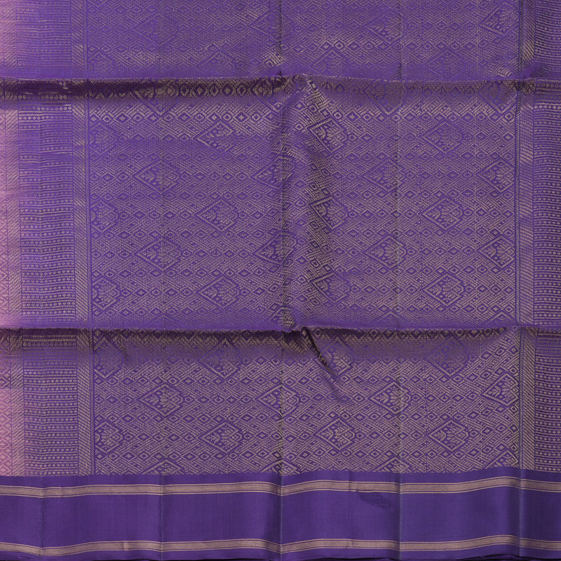 Hayagrivas Mauve Purple Handloom Soft Silk Saree KBF888H1-2
