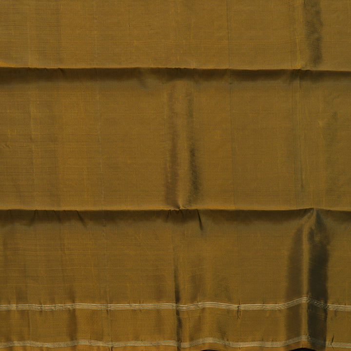 Hayagrivas Emerald Green Handloom Soft Silk Saree KBF888H1-3