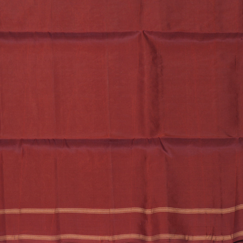 Hayagrivas Biscuit Brown Handloom Soft Silk Saree KBF888H1-4
