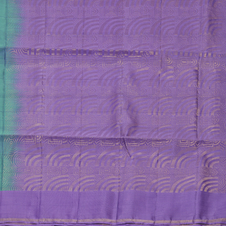 Hayagrivas Aqua Green Handloom Soft Silk Saree KBF888H1-6