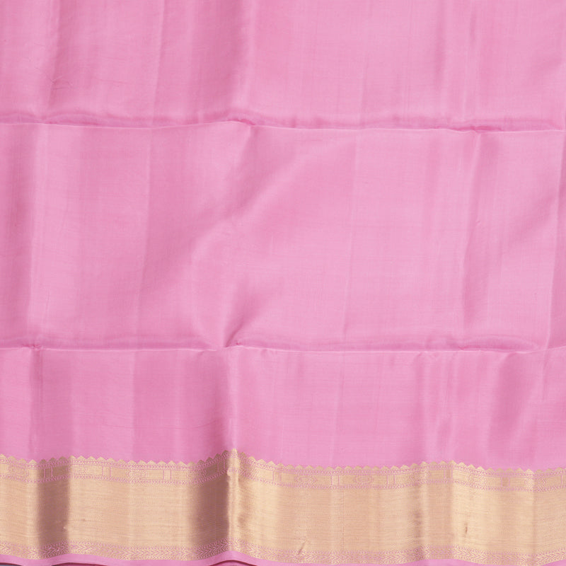 Hayagrivas Baby Pink Handloom Soft Silk Saree KBF888H2-2