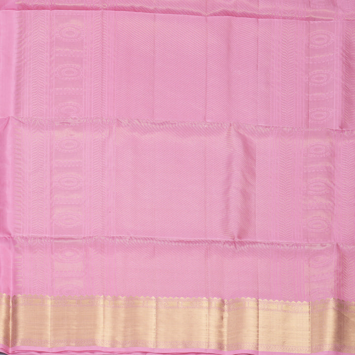 Hayagrivas Baby Pink Handloom Soft Silk Saree KBF888H2-2