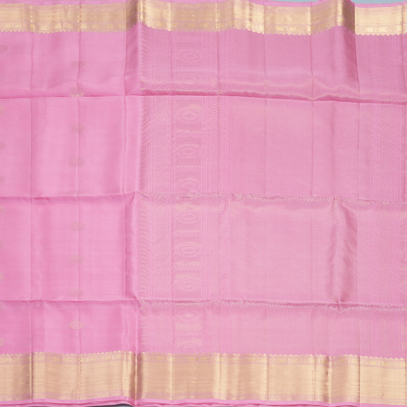 Hayagrivas Baby Pink Handloom Soft Silk Saree KBF888H2-2