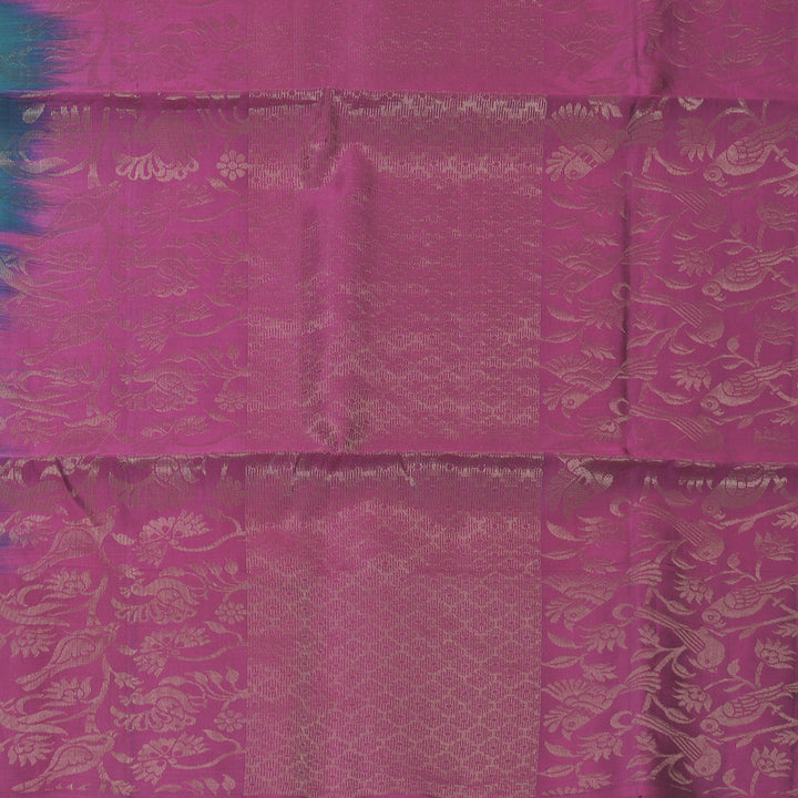 Hayagrivas Rama Green Handloom Soft Silk Saree KBF889H11-1