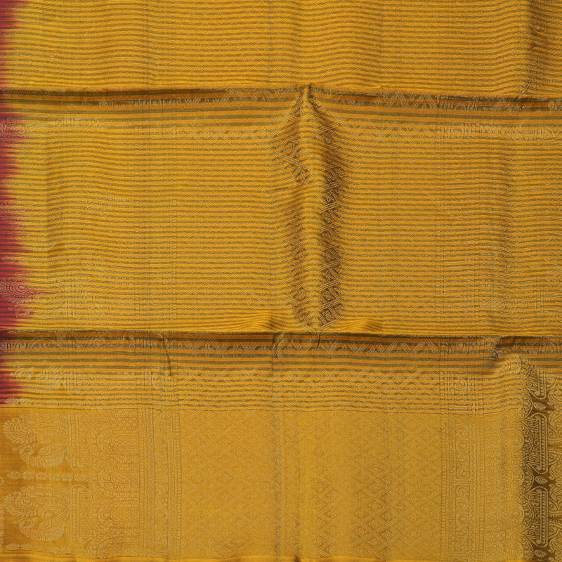Hayagrivas Maroon Handloom Soft Silk Saree KBF889H12-1