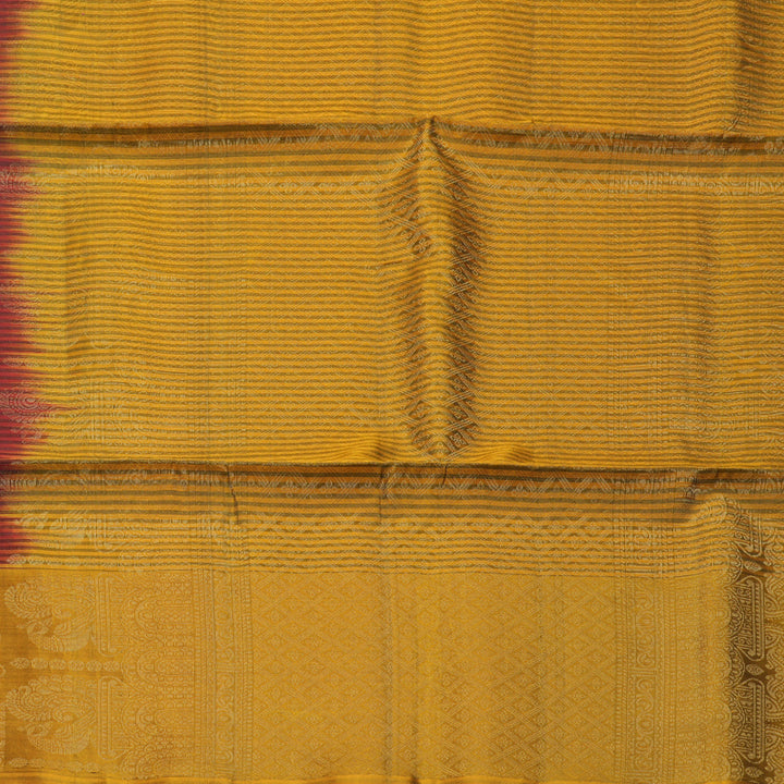 Hayagrivas Maroon Handloom Soft Silk Saree KBF889H12-1