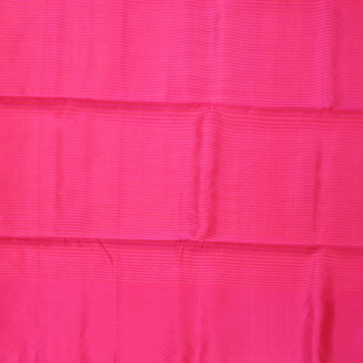 Hayagrivas Orange Stripes Handloom Soft Silk Saree KBF889H12-2