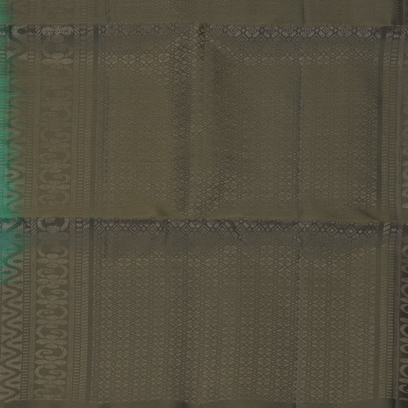Hayagrivas Peacock Green Handloom Soft Silk Saree KBF889H15-1