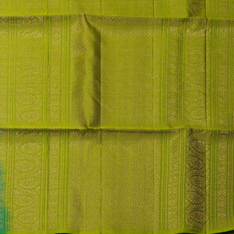 Hayagrivas Aqua Blue Handloom Soft Silk Saree KBF889H16-2