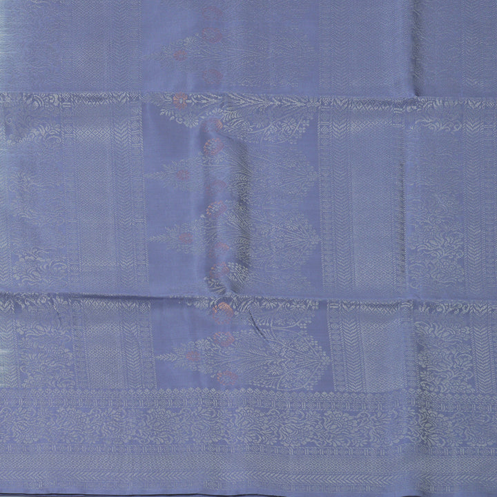 Hayagrivas Grey Handloom Soft Silk Saree KBF889H20-3