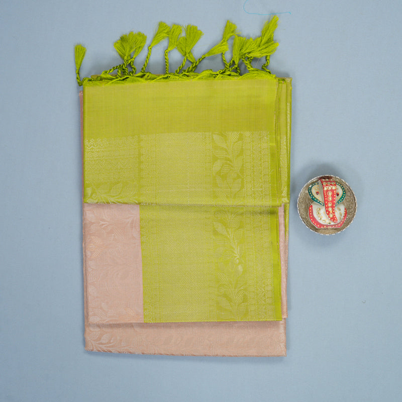 Hayagrivas Sandal Handloom Soft Silk Saree KBF889H20-4