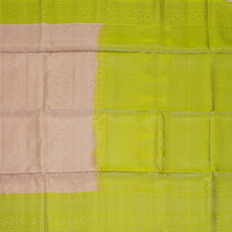 Hayagrivas Sandal Handloom Soft Silk Saree KBF889H20-4