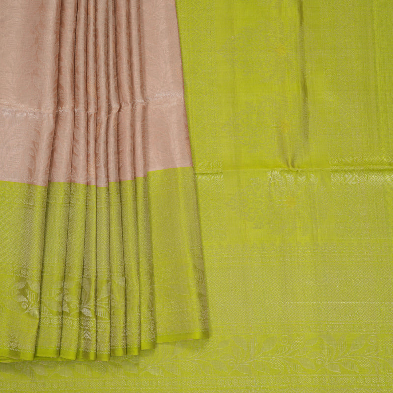 Hayagrivas Sandal Handloom Soft Silk Saree KBF889H20-4