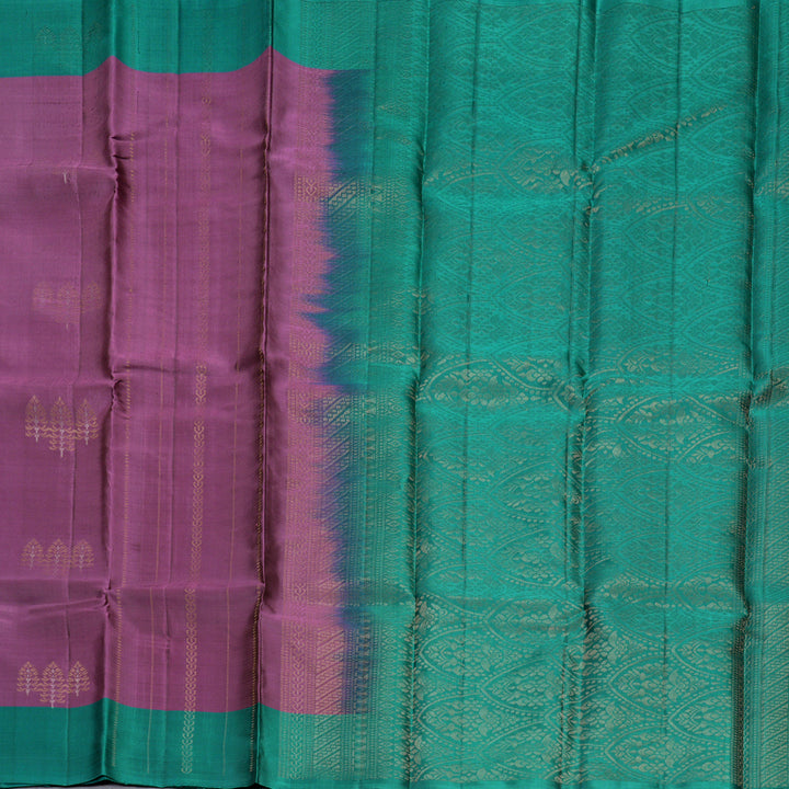 Hayagrivas Magenta Handloom Soft Silk Saree KBF892H1-17