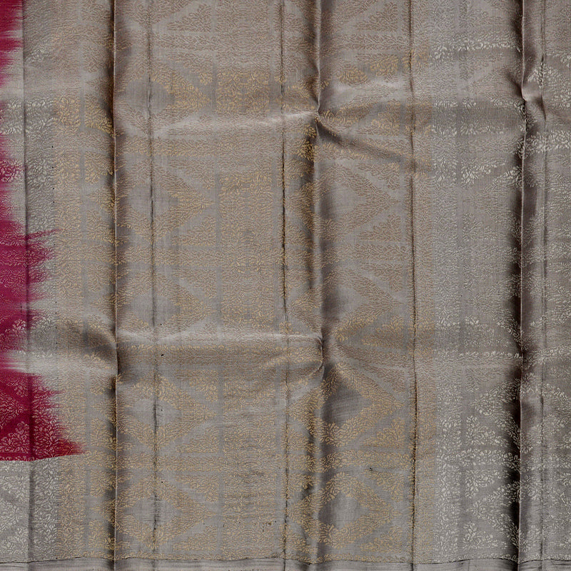 Hayagrivas Purple Handloom Soft Silk Saree KBF892H1-2