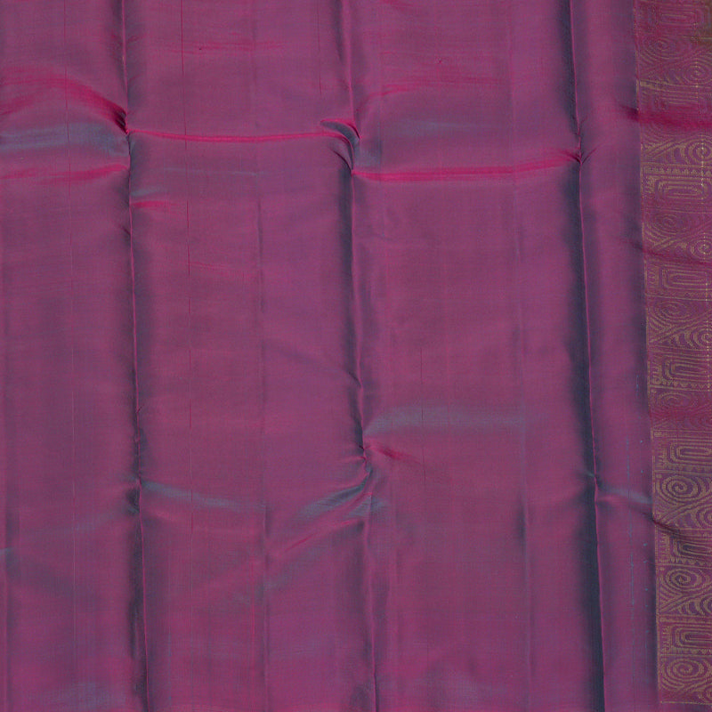 Hayagrivas Sea Green Handloom Soft Silk Saree KBF892H1-3