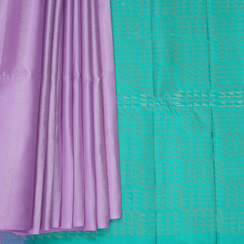 Hayagrivas Lilac Handloom Soft Silk Saree KBF892H5-1
