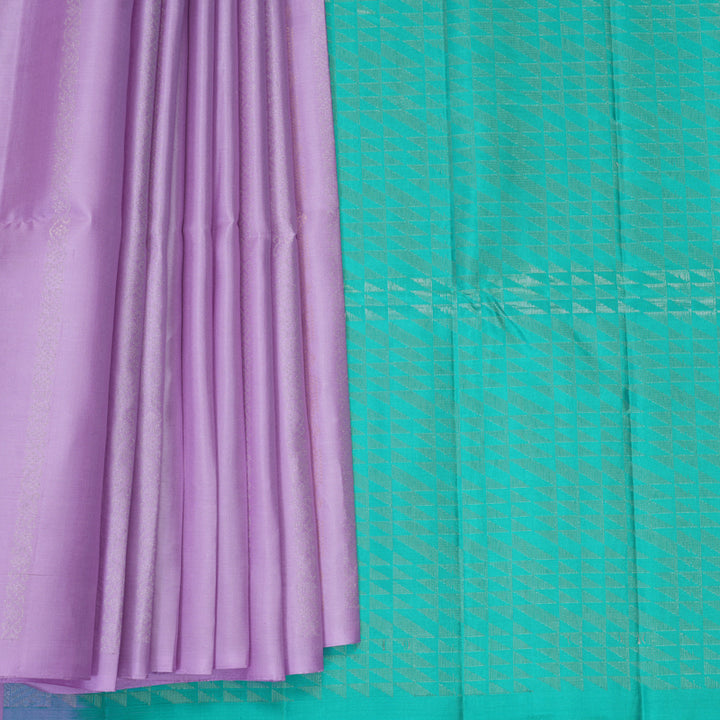 Hayagrivas Lilac Handloom Soft Silk Saree KBF892H5-1