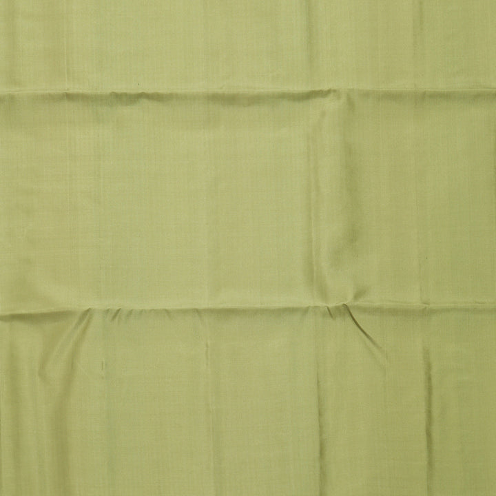 Hayagrivas Pastel Green Handloom Soft Silk Saree KBF892H7-3