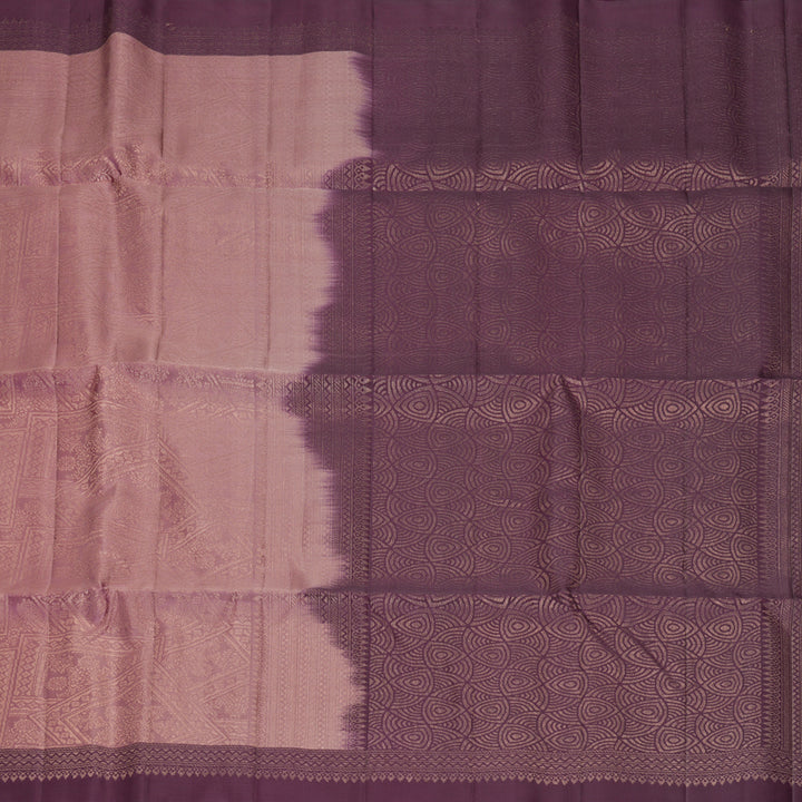 Hayagrivas Rosewood Pink Handloom Soft Silk Saree KBF892H8-18