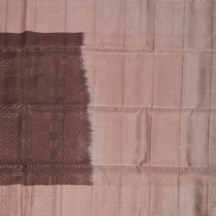 Hayagrivas Deep Snuff Handloom Soft Silk Saree KBF892H8-7