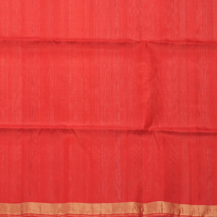 Hayagrivas Half-White Handloom Soft Silk Saree KBF901H4-1