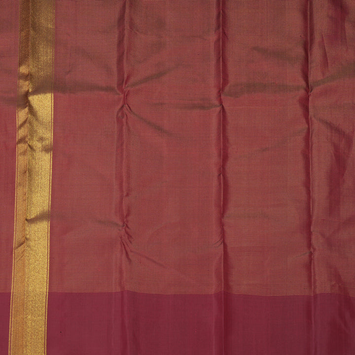 Hayagrivas Handloom Wine Maroon Kanjivaram Silk Saree KBF904H3-1