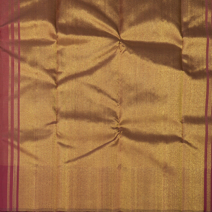 Hayagrivas Handloom Wine Maroon Kanjivaram Silk Saree KBF904H3-1