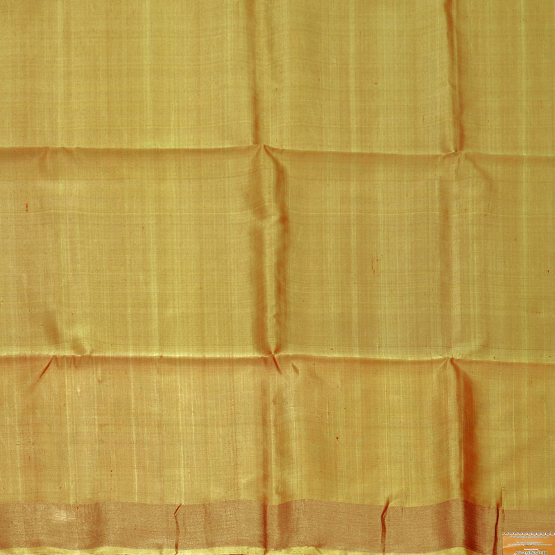 Hayagrivas Peacock Blue Handloom Ikkat Soft Silk Saree KBF909H2-12