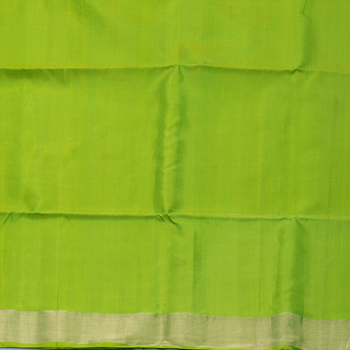Hayagrivas Peacock Blue Handloom Ikkat Soft Silk Saree KBF909H2-28