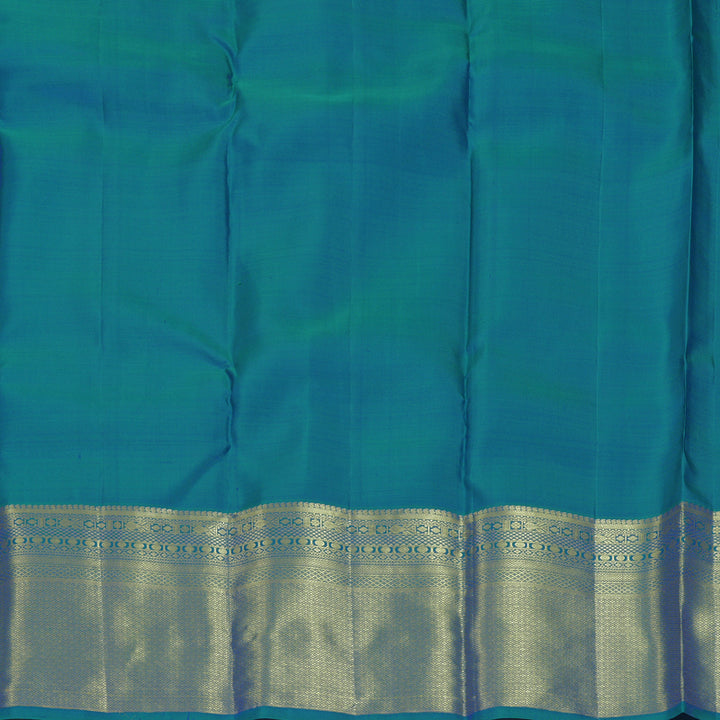 Hayagrivas Handloom Mayilkazhuthu Kanjivaram Silk Saree KBF910H1-7