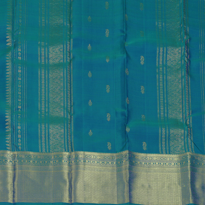 Hayagrivas Handloom Mayilkazhuthu Kanjivaram Silk Saree KBF910H1-7