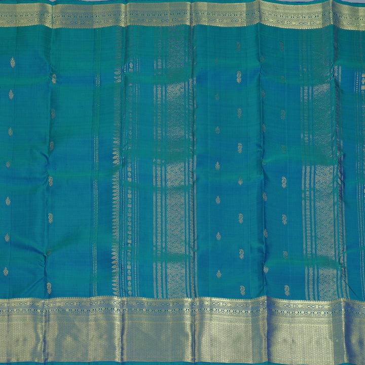 Hayagrivas Handloom Mayilkazhuthu Kanjivaram Silk Saree KBF910H1-7