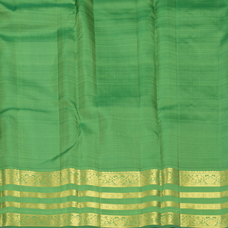 Hayagrivas Handloom Dual Tone (Pink &amp; Beige) Kanjivaram Silk Saree with Light Green Border KBF910H1-8