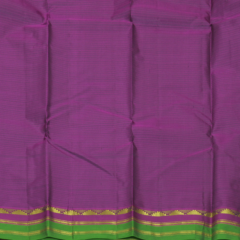 Hayagrivas Handloom Grey Kanjivaram Silk Saree KBF912H1-16