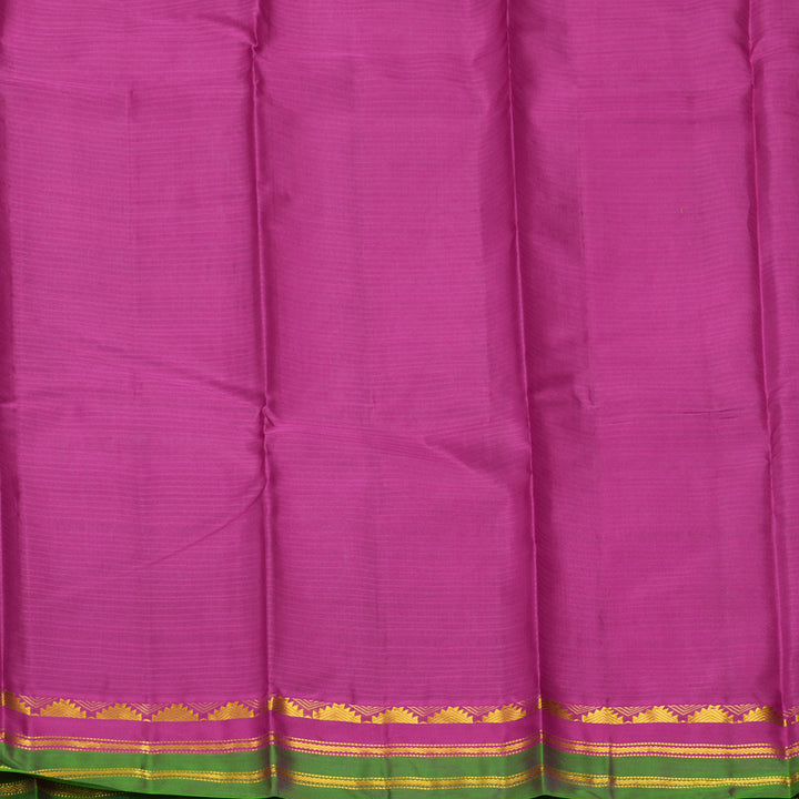 Hayagrivas Handloom Lilac Kanjivaram Silk Saree KBF912H1-20