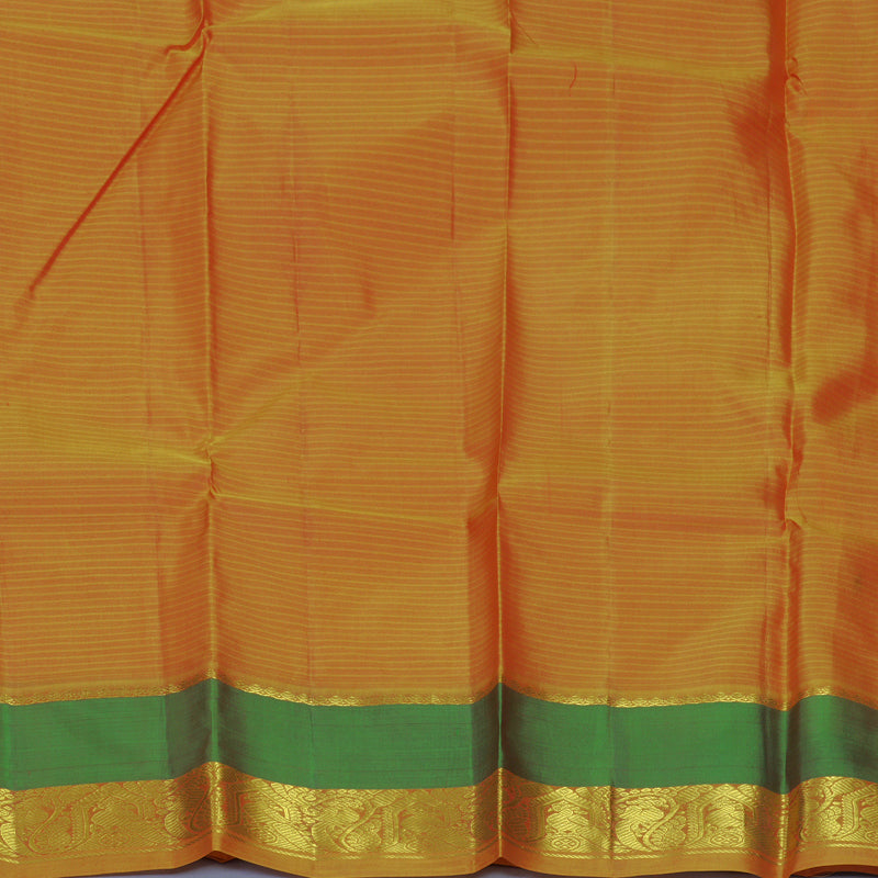 Hayagrivas Handloom Rani Pink Kanjivaram Silk Saree KBF912H2-1
