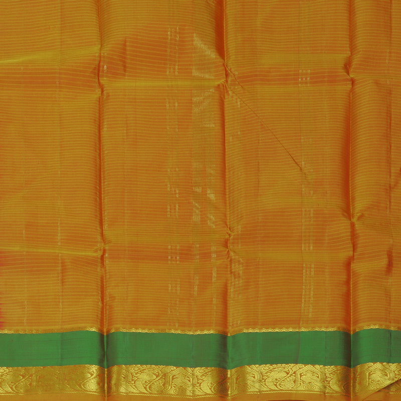 Hayagrivas Handloom Rani Pink Kanjivaram Silk Saree KBF912H2-1