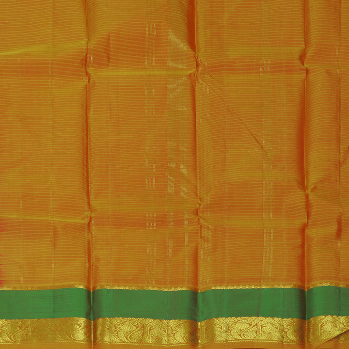 Hayagrivas Handloom Rani Pink Kanjivaram Silk Saree KBF912H2-1