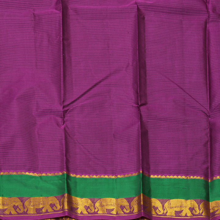 Hayagrivas Handloom Deep Snuff Kanjivaram Silk Saree KBF912H2-15