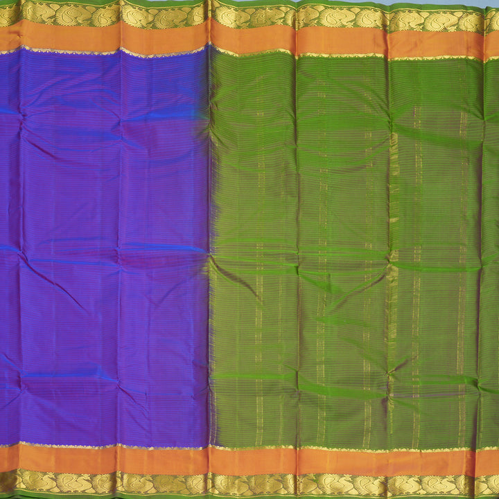 Hayagrivas Handloom Purple Kanjivaram Silk Saree KBF912H2-17