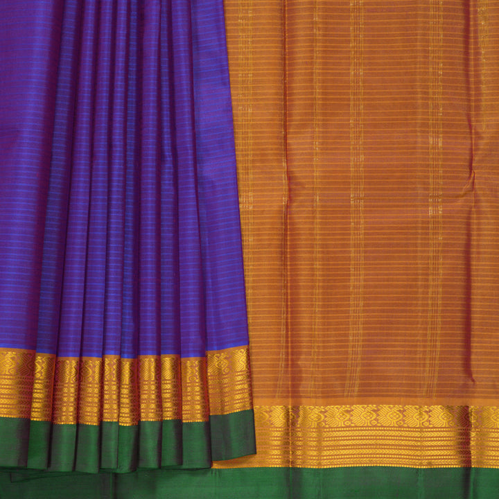 Hayagrivas Handloom Purple Kanjivaram Silk Saree KBF912H2-24