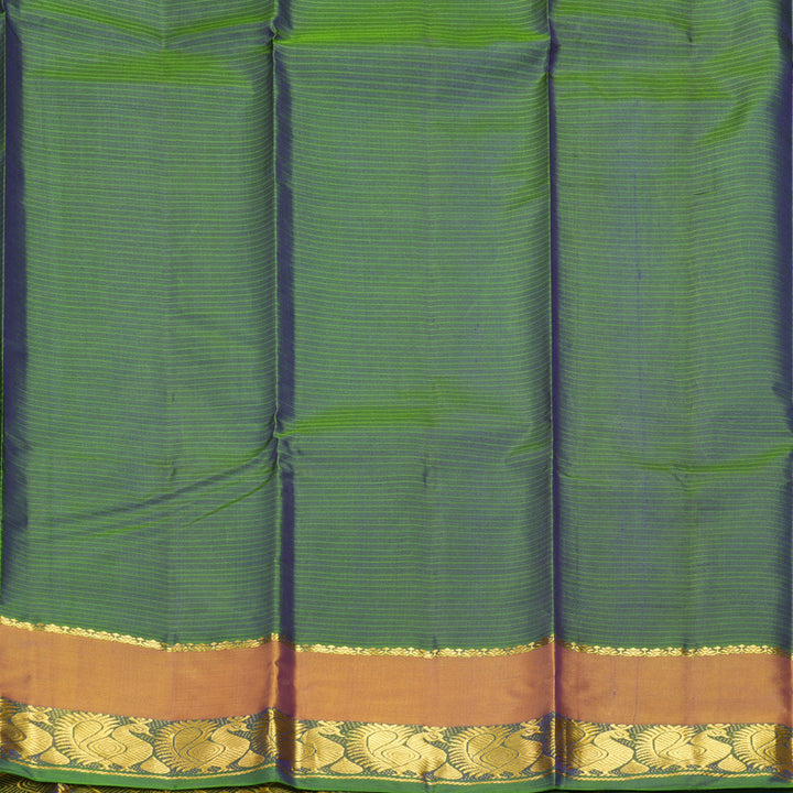 Hayagrivas Handloom Violet Kanjivaram Silk Saree KBF912H2-8
