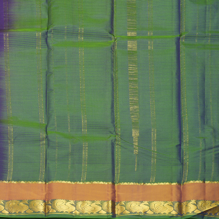 Hayagrivas Handloom Violet Kanjivaram Silk Saree KBF912H2-8