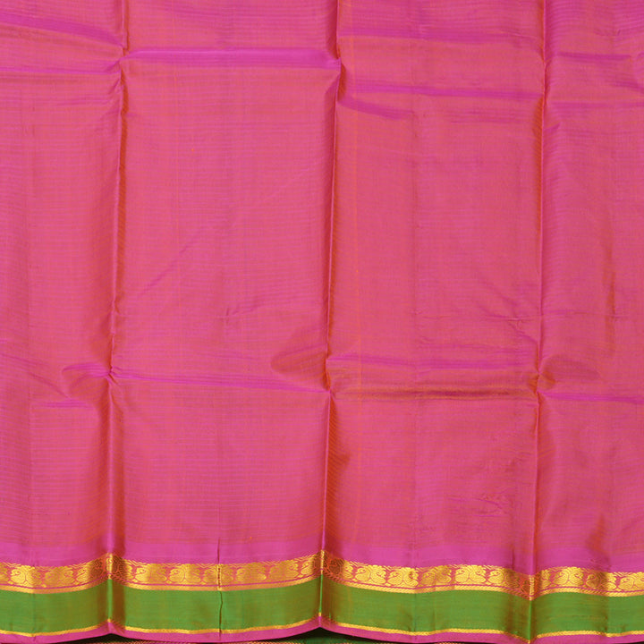 Hayagrivas Handloom Sampanga Green Kanjivaram Silk Saree KBF912H3-29