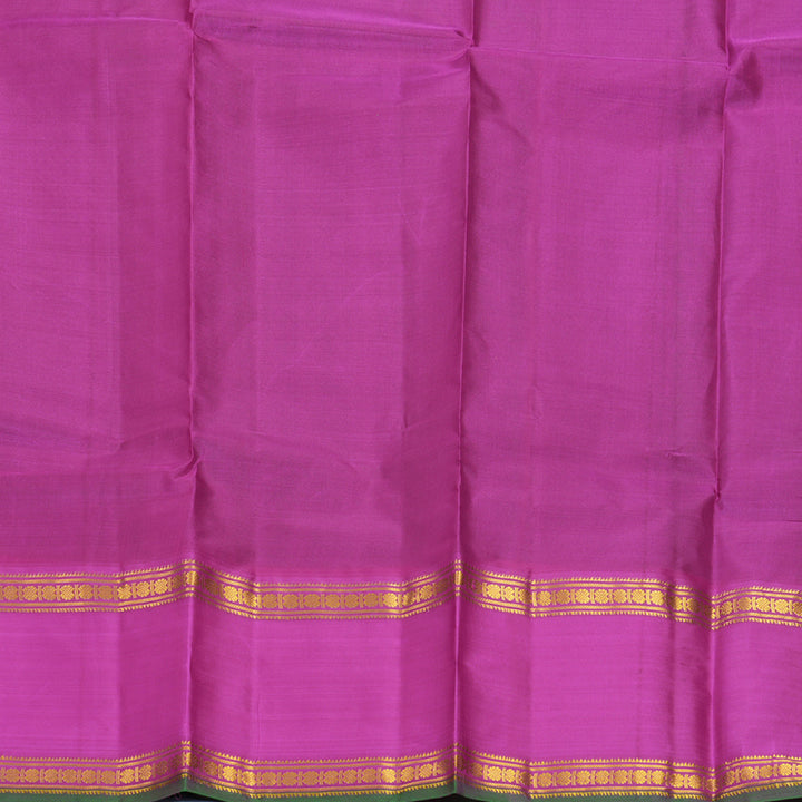 Hayagrivas Handloom Manthalir Kanjivaram Silk Saree with Purple Border KBF912H4-1