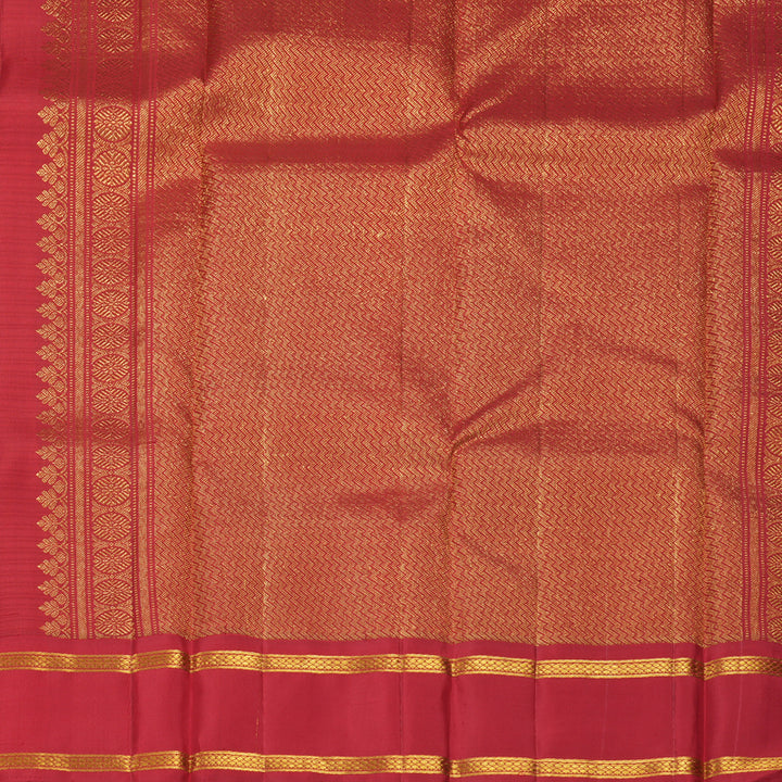 Hayagrivas Handloom Multicolour Checks Kanjivaram Silk Saree with Red Border KBF914H2-1