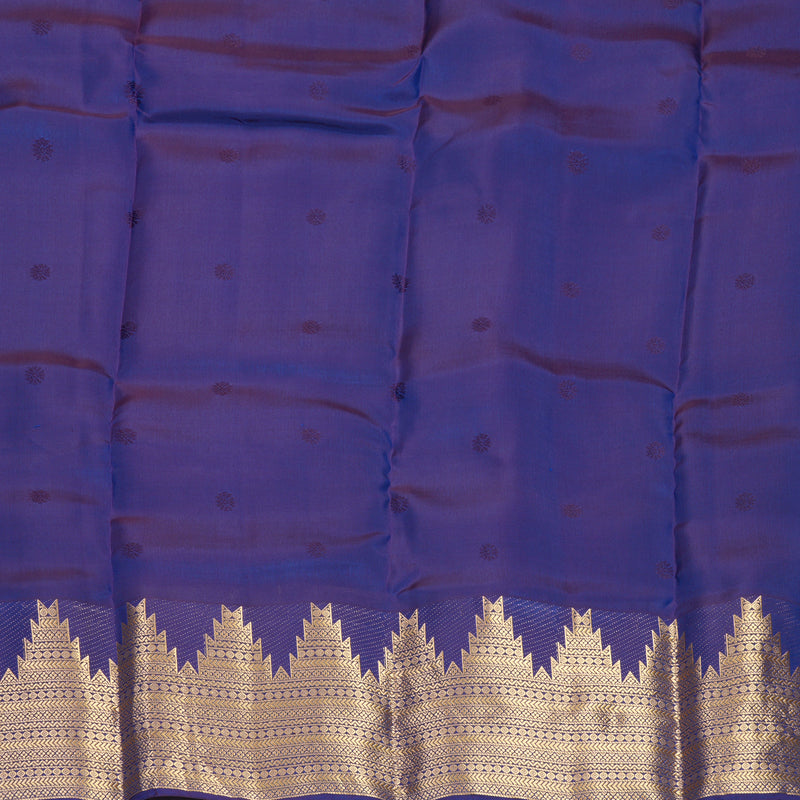 Hayagrivas Handloom Mayilkazhuthu Kanjivaram Silk Saree KBF916H2-14