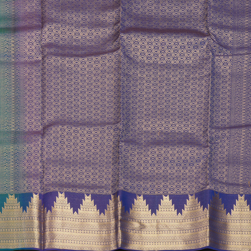 Hayagrivas Handloom Mayilkazhuthu Kanjivaram Silk Saree KBF916H2-14