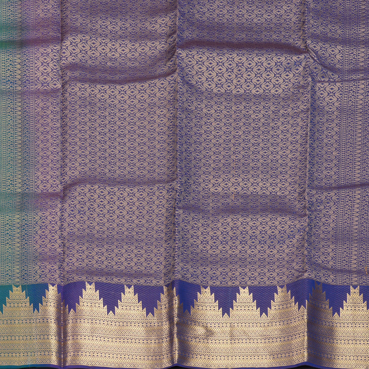 Hayagrivas Handloom Mayilkazhuthu Kanjivaram Silk Saree KBF916H2-14
